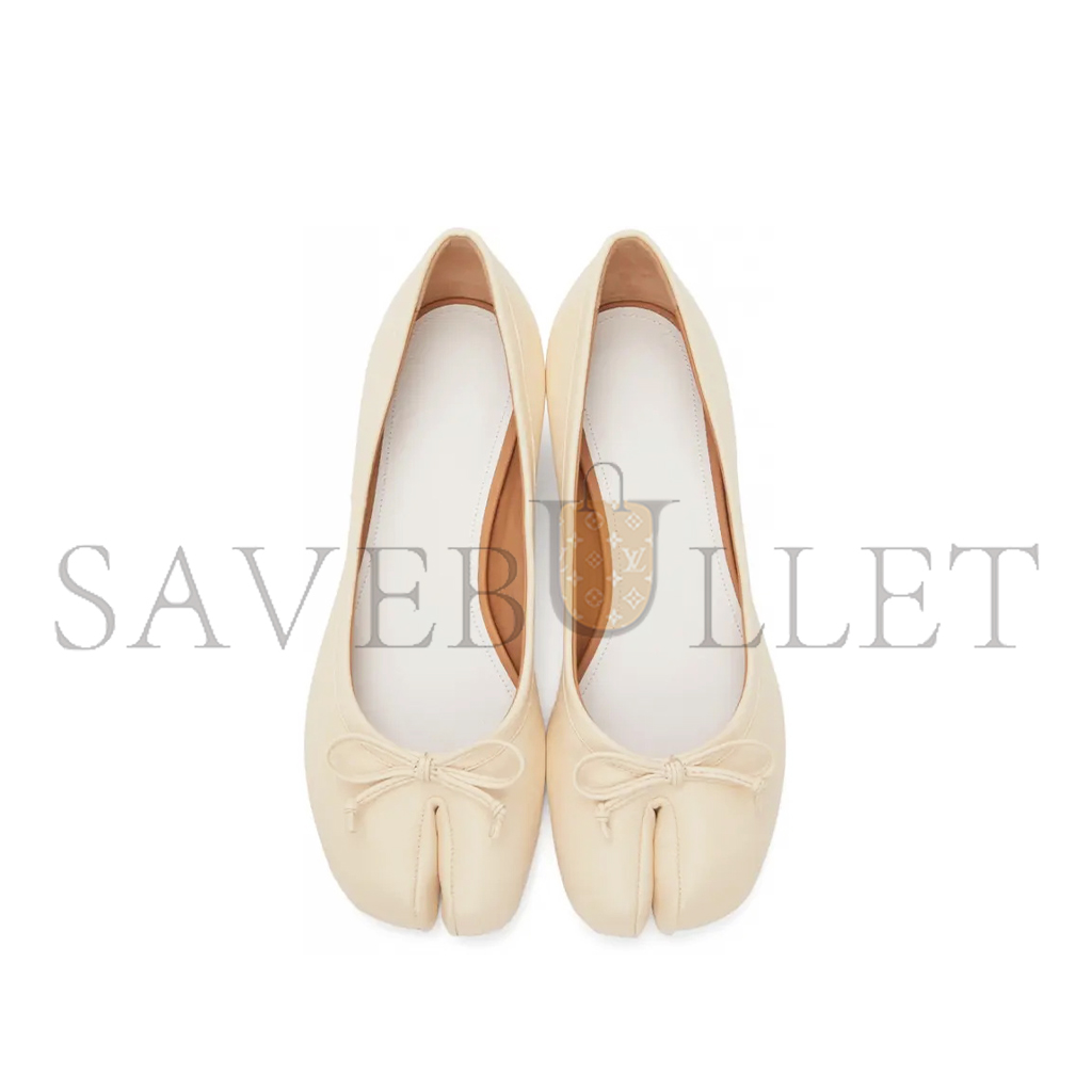 MAISON MARGIELA TABI LEATHER BALLET PUMPS S58WZ0044P3753